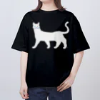 segasworksの白ねこ オーバーサイズTシャツ