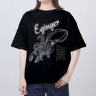 mincruのEginger（エギンガー）_濃色ver Oversized T-Shirt