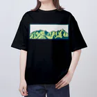 まつのき商店の槍穂高連峰A Oversized T-Shirt