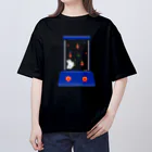 soratoのウォーターゲームにいるうさぎ オーバーサイズTシャツ