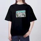 けちゃっぷごはんのお店のマウントキャットモア Oversized T-Shirt