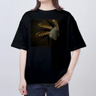 Ars Antiquaの前面プリント　Meditation（瞑想） Oversized T-Shirt