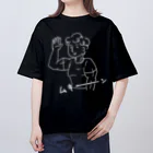 Andiamoのムキーーン（白） Oversized T-Shirt