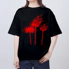 Alba spinaの彼岸花　鬼火 Oversized T-Shirt