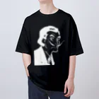 山形屋米店の白版＿サルバドール・ダリ(Salvador Dalí)  Oversized T-Shirt