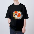 箱庭金魚❀暁姫の土佐錦  オーバーサイズTシャツ