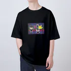 こまとごまの孫の着せ替えチワックス オーバーサイズTシャツ