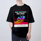 ニンジャスレイヤー公式/ダイハードテイルズの【両面な】NEO SAITAMA FES 2038 Oversized T-Shirt