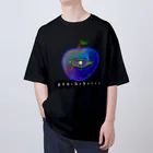 ナマステハンバーグのサイケデリックアップル(Psychedelic apple) Oversized T-Shirt