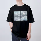 空木ろくのグッズ屋のemo窓　どんより Oversized T-Shirt