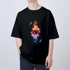 Drecome_Designのポリゴンフレイム Oversized T-Shirt