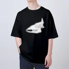 きういの牛　頭蓋骨と下顎骨　左外側面 Oversized T-Shirt