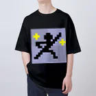 minory_gameの実（ドット絵描く棒人間） Oversized T-Shirt