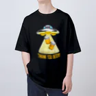 LONESOME TYPE ススのビール泥棒👽🍻👽（飲酒運転ダメ。ゼッタイ。） Oversized T-Shirt