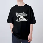 wakutaのDaradara_Black オーバーサイズTシャツ