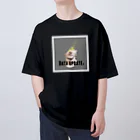 MANEKINEKOの『 Data update 』 Oversized T-Shirt