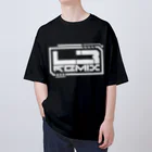 Level#3 RemixのL3 Remix White Logo オーバーサイズTシャツ