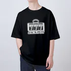 QUQU_WORKSのジャックポット スリーセヴン ホワイト Oversized T-Shirt