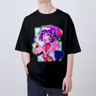 酩酊中華の酩酊中華 90's style オーバーサイズTシャツ