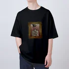 DXMOUVE(ドゥモーヴェ)の亡霊の館柄_肺伯爵肖像画 Oversized T-Shirt