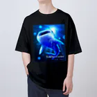 ヨワタリJAWSのジンベエザメ【サメアイテムシリーズ】 Oversized T-Shirt