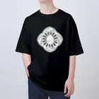 Culture Clubの[ Culture Club ] 文化倶楽部：家紋 Oversized T-sh② Oversized T-Shirt