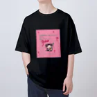 自由なサイト「me.ch」のクズ地雷ちゃん Oversized T-Shirt