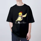 Cockatiel PartYのCockatiel  PartYのビッグロゴアイテム(ロゴ白文字) オーバーサイズTシャツ