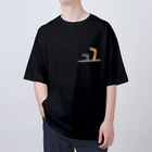 Mountain-and-Valleyのぼーるぱいそん Oversized T-Shirt