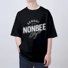 飲兵衛StyleのSENDAI NONBEE Style Big LOGO Oversized T-Shirt