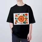 太陽の光に包まれて　Wrapped in Sunlightの太陽のキスに包まれて Oversized T-Shirt