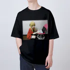 ニャムゴルフショップの実写ニャムゴルフ Oversized T-Shirt