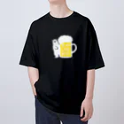 ワカボンドのシロクマさんとビールジョッキ Oversized T-Shirt