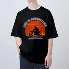 アージーのLife is Adventure Oversized T-Shirt