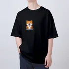 BunnyBloomのShiba Dog オーバーサイズTシャツ