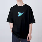 satoayaのアニマルカフェのドリンクマ　ラムネ Oversized T-Shirt