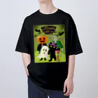 satoharuのハロウィンの仮装パーティー オーバーサイズTシャツ