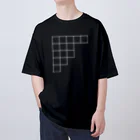 組合せ論ショップのヤング図形 Oversized T-Shirt