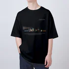 NOBLEROSEGRAFFITIのNRG.ローズメイク(WH) オーバーサイズTシャツ