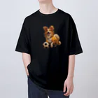 Sheltie Chic Creationsのシェルティ４４ Oversized T-Shirt