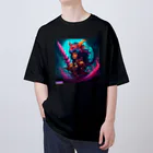 AI.comのAIびじょモンアート Oversized T-Shirt