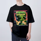 ケマオの店「ZF」の🥦ベジロック「ブロッコリくん」🎸 Oversized T-Shirt