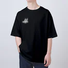 RENASCENTのストリートウェア彫刻プリント T シャツ #SanctumOfAsh Oversized T-Shirt