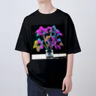 水草の令和のアマリリス Oversized T-Shirt