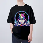 ミネラル太郎の幻想少女リリー　〜星々との対話〜 オーバーサイズTシャツ