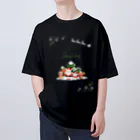 Tシャツ専門店T-Brandのクリスマスサンタ御一行 Oversized T-Shirt