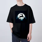 niko&PANDA shopの自由なトナカイ Oversized T-Shirt