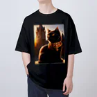 keipoohの貴族の愛した猫　シャムリ Oversized T-Shirt