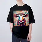 BullsForgerの牛ト鏡 Oversized T-Shirt