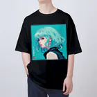 PuruPuruPunkのアニメが好き (01) オーバーサイズTシャツ